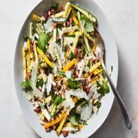 Zucchini Salad With Pecorino, Basil and Almonds image