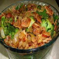 Green Beans and Broccoli With a Bacon-Lemon Topping_image