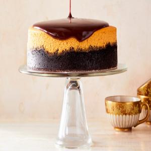 Pumpkin-Chocolate Cheesecake image