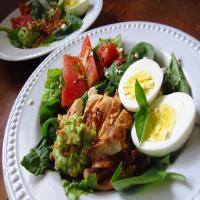 Chicken Cobb Salad With Avocado Dressing image