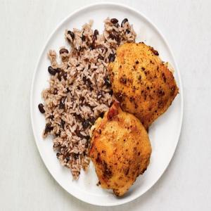 Pollo Asado with Black Beans and Rice_image