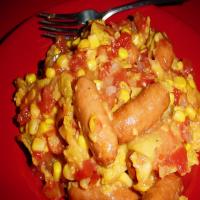 Mexican Corn With Little Smokies_image