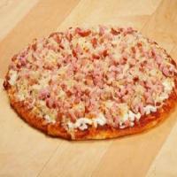 Canadian Bacon Sauerkraut Pizza image