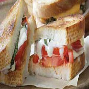 Sándwich tostado de queso estilo margarita_image