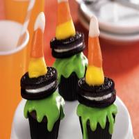 Wicked Witch Halloween Cupcakes image
