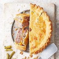 Ploughman's pork & cheese picnic pie image