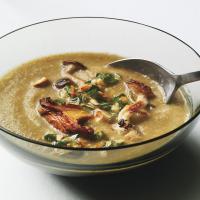 Mushroom Soup with Hazelnut Gremolata image