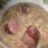 Lima Beans and Sausage image