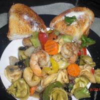 Shrimp and Vegetable Pasta Toss_image