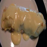 Ham and Swiss crepes (with Honey Mustard sauce)_image