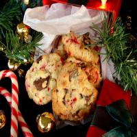 Candy Cane Chocolate Chunk Cookies image