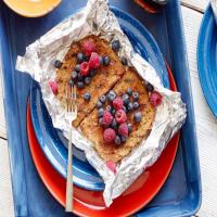 Healthy Grilled French Toast Foil Packets image