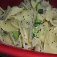 Poppy Seed and Green Onion Noodles image