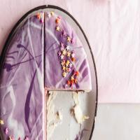 White Chocolate Mousse Mirror Cake image