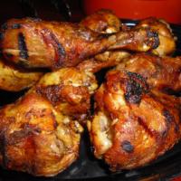 Lemon and Black Pepper Marinated Grilled Chicken Legs_image