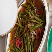 Braised Green Beans with Tomatoes image