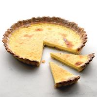 Classic Egg Custard Pie with Lots of Nutmeg_image