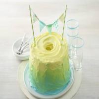Watercolor Ombre Cake image