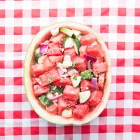 Watermelon And Cucumber Salad Recipe by Tasty_image
