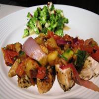 Grilled Chicken and Ratatouille_image
