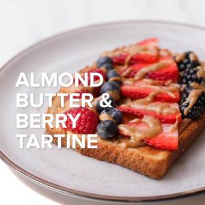 Almond Butter & Berry Tartines Recipe by Tasty_image