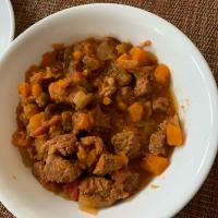 Slow Cooker Mexican Pork Stew with Sweet Potatoes image