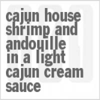 Cajun House Shrimp and Andouille in a Light Cajun Cream Sauce_image