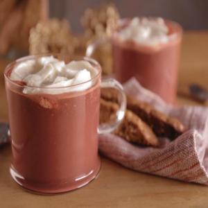 Red Velvet Hot Chocolate with Marshmallow Whipped Cream_image