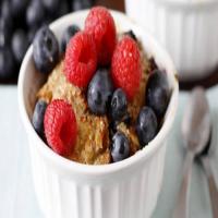Berry Brioche Bread Pudding with Vanilla Sauce_image
