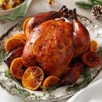 Plum-Glazed Roast Chicken image