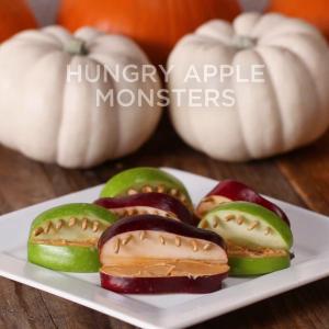 Hungry Apple Monsters Recipe by Tasty image