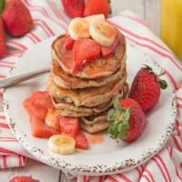 Banana Berry Pancakes_image
