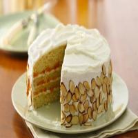 Heavenly Almond-Apricot Layer Cake image