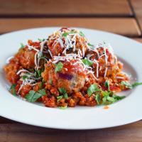 Instant Pot® Mexican-Style Meatballs and Quinoa image