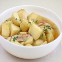Slow Cooked Potatoes with Butter and Thyme_image