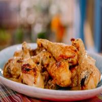 Chicken Legs with Spicy Peanut Sauce image
