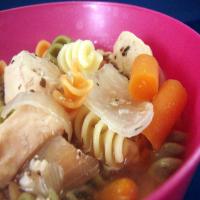 Simple Crock Pot Chicken Noodle Soup_image