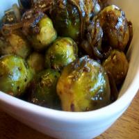 Brussels Sprouts With Balsamic Vinegar image