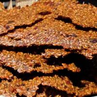 Raw Flax-Tomato Crackers (Dehydrated)_image