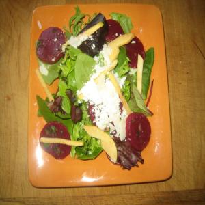 Roasted Beets and Quince Salad_image