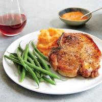 Moroccan-Spiced Pork Chops with Mashed Sweet Potatoes Recipe - (4.1/5)_image