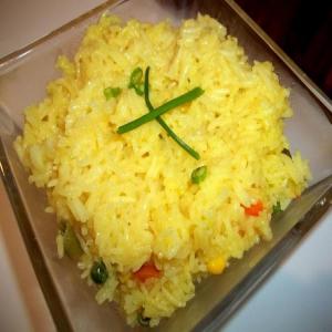 ~ Savory Basmati Saffron Rice ~ Cassies_image