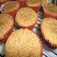 Healthy, Whole-Wheat Carrot Applesauce Muffins image