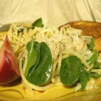 Spinach and Bacon Pasta Toss image