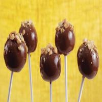 Salty Peanut Butter Brownie Pops image