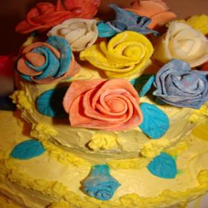 Powdered Milk Paste for Roses and Cake Decorations_image