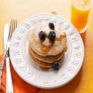 Blueberry Buttermilk Pancake_image