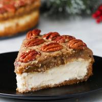 Kentucky Derby Pecan Pie Cheesecake Recipe by Tasty image