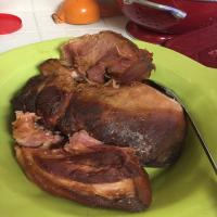 Slow Cooker Picnic Ham image