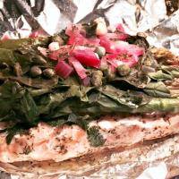 Salmon and Asparagus in a Bag_image